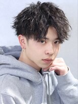 men's salon es. 新宿 メンズカット/メンズパーマ/メンズヘア【メンズサロン エス】&nbsp;ニュアンスパーマ/波巻きツイストスパイラル[新宿/メンズ/men's]
