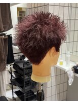 ルースト 京都河原町店(ROOST) MEN’S HAIR/スパイキーショート/センターパート/ツイスト