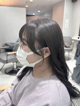 ヒョンミョン ライズバイレボ 取手店(hyon myon/RISE by REVO) 顔周りカット【取手／取手駅】