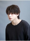 ツーブロックショート/韓国風マッシュ/フリックパーマ