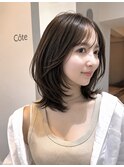 20代30代40代50代王道ワンカールひし形レイヤーブラウンカラー