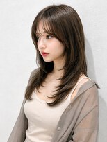 コヴァ バイ ボクノ 荻窪(COVA by bokuno)&nbsp;小顔くびれレイヤー×透明感オリーブグレージュ／髪質改善
