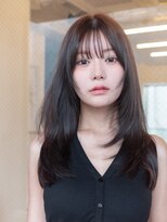 ヴィヴィッド オモテサンドウ(ViViD omotesando)&nbsp;仕事中も可愛いロングレイヤー/ケア縮毛矯正/グレージュカラー