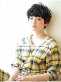 【Bonito】個性が光る、オシャレ黒髪ショート☆