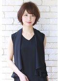40代、50代女性のためのナチュラルキレイなショートボブ♪
