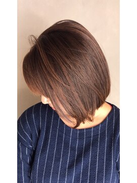 ラトリエ ブロカント 立川北口店(L'atelier BROCANTE) 大人ボブ　フェミニンボブ　ナチュラルボブ