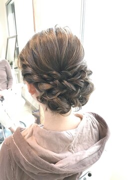ロカット サロン(Roquat Salon) 花嫁様着物ヘアアレンジ【ヘアアレンジ　立川/立川南/浴衣】