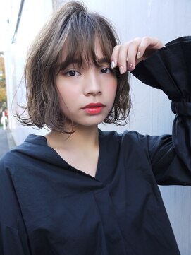 モリオ フロム ロンドン サッポロファクトリー店(morio FROM LONDON) 【morio札幌】大人かわいいシースルーバング外ハネボブ