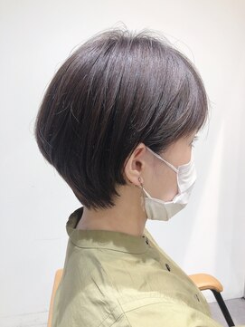 ダヴィン 中目黒(DaVin) 【DaVin中目黒】大人かわいい 丸みショート 耳かけ