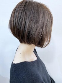 モリオ フロム ロンドン 成増店 【morio成増】重めバング　スリークボブ　ショートヘア