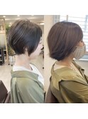 【お悩み解消】メリハリショートボブ