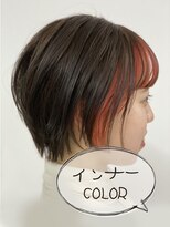 エニーハウ 川口駅東口(Hair & Make anyhow)&nbsp;インナーカラー×フェイスフレーミング
