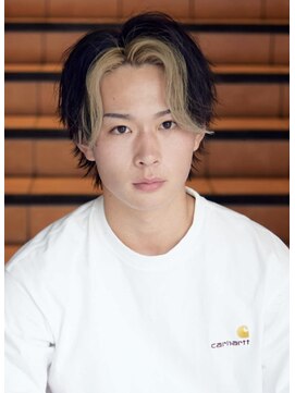 ビューティービースト 浦添店(beauty beast) バングカラー×ニュアンスカラー