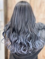 ミュウアンド(Mew＆)&nbsp;【バレイヤージュ×ペールブルー】