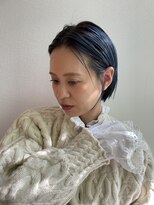 ビューティブロー ビービー(Beauty Blow B.B)&nbsp;大人ボブケアブリーチダブルカラーブルーアッシュ