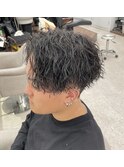 メンズ ツイストパーマ