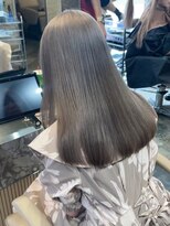 サンクプロジェクト(cinq PROJECT)&nbsp;ダブルカラーインナーカラーミルクティーベージュグレージュ韓国