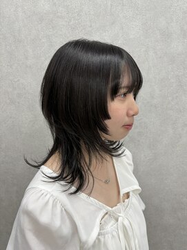 ヘアサロン ドットプラス 町田店(dot. plus) 【三輪 紗弓】姫カットウルフ