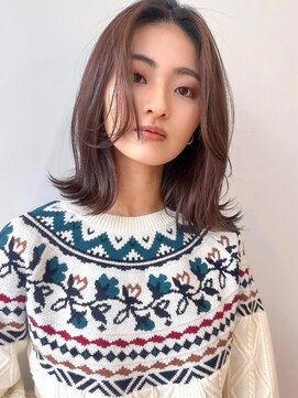 ラフ フロム ガーデン(Laf from GARDEN) こなれミディ/前髪カット/イメチェン/レイヤーカット/韓国風