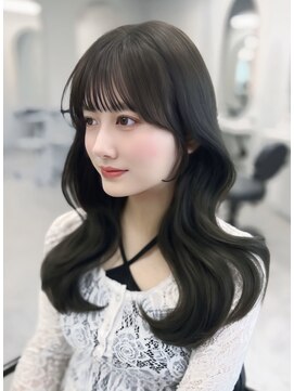 リッカ(LICCA) 【LICCA 山下莉奈】暗めカラー/オリーブカラー/顔周りカット