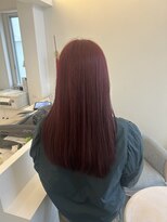 マドンナ ヘアー(madonna hair.) チェリーレッドカラー