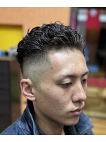 ピシャッとニ代目銀二郎&nbsp;カーリーパーマ