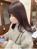 【白岩】ブリーチなしカラー/ピンクベージュ/暖色カラー