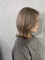 タグ(#tag)&nbsp;#ミルクティーベージュ×くびれボブ