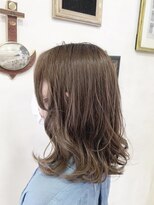 ランプ ヘアー(lamp hair)&nbsp;レイヤー×クリームベージュ/lamp 清水