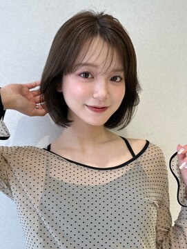 コア 表参道(COA) ボブ／レイヤーカット／グレージュカラー／表参道