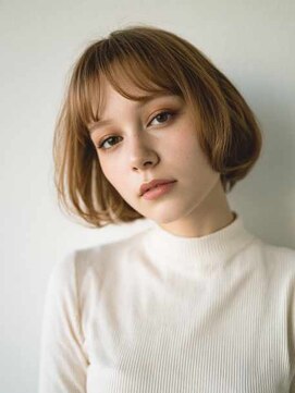 シェル 吉祥寺(shell) くびレイヤーエモージュグレージュカラーくびれショート/吉祥寺