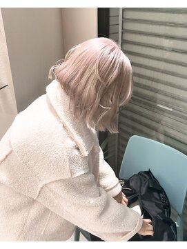ジェム リット(GEM lit) 《karin》white milk tea/名駅/名古屋/名古屋駅/ケアブリーチ/