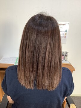 ツヤイロ 上飯田南店(TSUYA_IRO) 8レベル    オリーブブラウン