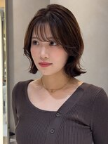 ロンドリメゾン 原宿(Lond re Maison.)&nbsp;ミニウルフレイヤーカット顔周り前髪韓国ショートボブ/原宿