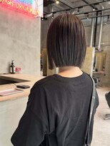アディクション(ADDICTION)&nbsp;【切りっぱなしボブ/ショートボブ】水光肌カラーも人気♪