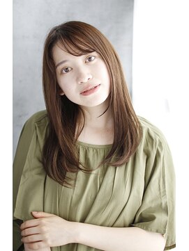 シュシュット(chouchoute) 暗めカラーフェイスフレーミングランマッシュデザインカラー/196