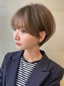 アスター 天神大名店(Aster) 福岡で叶う/オリーブグレー/小顔に見えるヘア/ココアベージュ