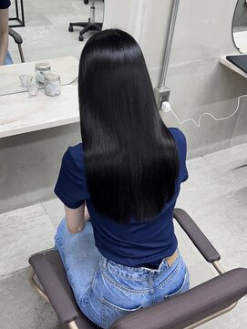 ピンク シー バイ アンジェリカ 瓢箪山2号店(PINQ she by ANGELICA) 縮毛矯正+バイカルテ