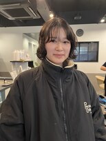 ドッグスター(dog star)&nbsp;ボブパーマニュアンスパーマくせ毛風パーマ登戸向ヶ丘遊園