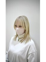 ラナ ナカガワ(Lana NAKAGAWA)&nbsp;ブロンド+顔周りレイヤー