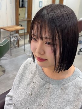 サンチャサロン(sancha salon) プツッとまとまるボブ