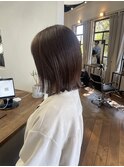 外ハネボブ×ショコラブラウン