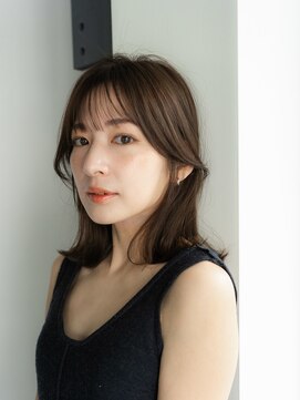 ロウ 銀座(RAW) ミディアムレイヤー　切りっぱなし　銀座　ロブ