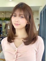 コート 表参道(Cote)&nbsp;美髪レイヤーカット/顔まわりレイヤー/ひし形ミディアムレイヤー