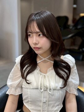 ロンド ロワール 門前仲町(Lond Loire) 前髪イメチェンピンクベージュ