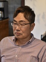 リム メンズヘア(LIM men's hair) 大人アップバング【倉敷のメンズカット専門店】