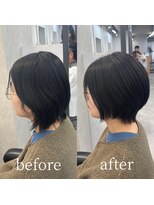 ヘアサロン ドットプラス 町田店(dot. plus) 大人ショート/くびれショート/ひし形ショート/町田/町田駅