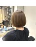 【自然に馴染む白髪ぼかし】育てるハイライト＋カット＋カラー＋TR￥15300