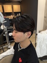 アロー 船橋店(AROH) ニュアンスパーマ|自然な毛流れで魅せる大人メンズスタイルヘア