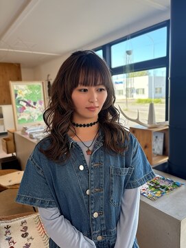 リタ(RiTA) ハッシュカット×モカベージュ